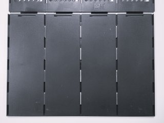 Portariviste libri da scrivania 4 scomparti nero