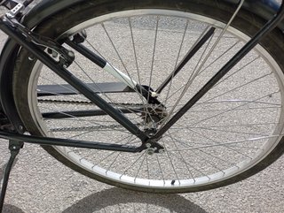 Bicicleta ELOPS 100 com cesto