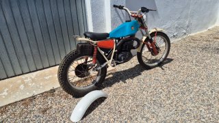 Bultaco Sherpa T 350 6v a restaurar