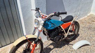 Bultaco Sherpa T 350 6v a restaurar