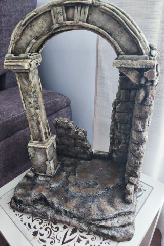 Arco Belén Artesanal Piedra 50x35cm