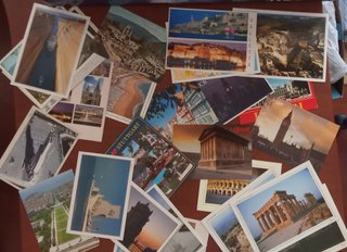 Lote 35 Postales Ciudades Europeas Años 90