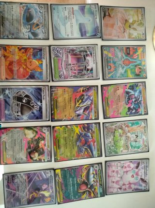 Lote Cartas Pokémon Fuegos Fantasmales
