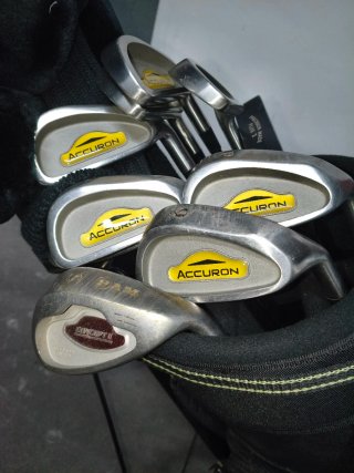 Juego Golf Completo Carro Bolsa Bolas