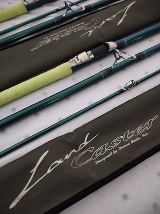Pareja de Cañas Daiwa Land Caster 33 Tubular
