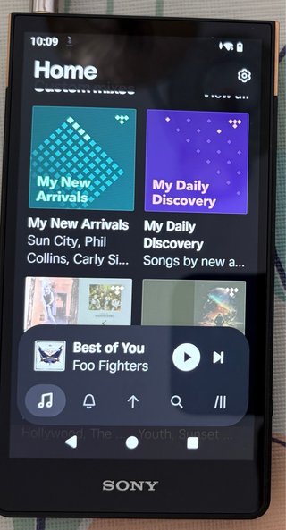 Sony Walkman NW-ZX707 Hi-Res Android sin limitar