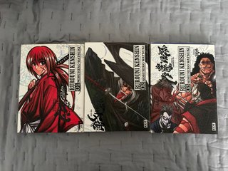 Rurouni Kenshin tomos 1-3
