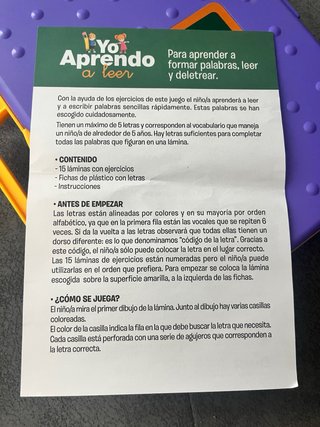 Juego Diset Yo Aprendo a Leer