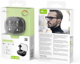 Auriculares Inalámbricos Bluetooth 5.3 Negros