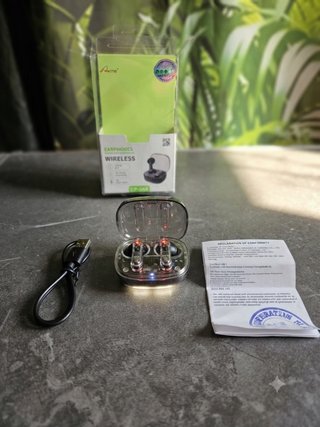 Auriculares Inalámbricos Bluetooth 5.3 Negros