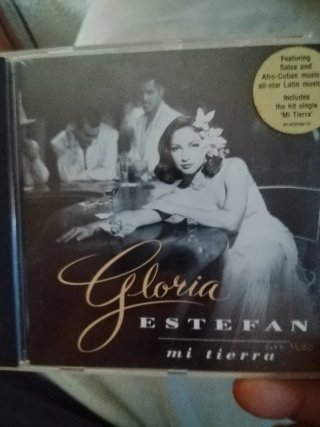 CD Gloria Estefan Mi Tierra Latino