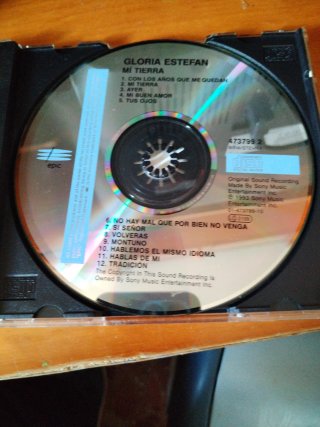 CD Gloria Estefan Mi Tierra Latino