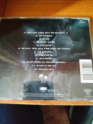 CD Gloria Estefan Mi Tierra Latino