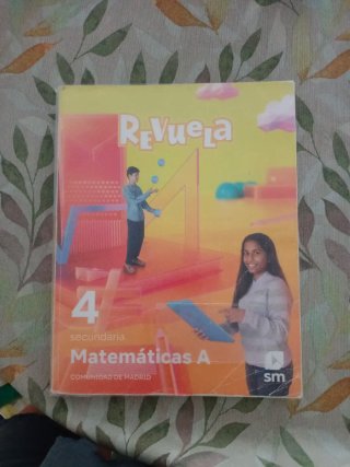 Matemáticas A. 4 Secundaria. Revuela. Comunidad...