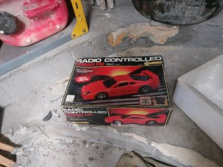 Ferrari F40 Rojo Coche Radiocontrol