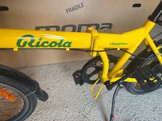 Bicicleta Plegable Moma 20 Amarilla