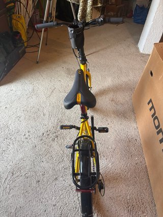 Bicicleta Plegable Moma 20 Amarilla