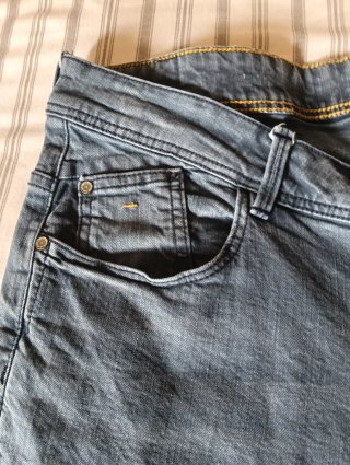 Bermudas Stradivarius Hombre Azul
