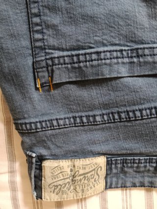 Bermudas Stradivarius Hombre Azul