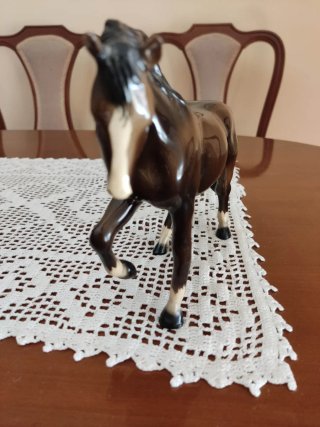 Caballo Cerámica Decorativo Marrón