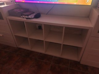 Mueble blanco 8 cajones