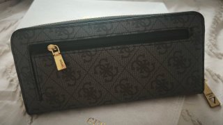 Cartera monedero Guess Negra y Dorada