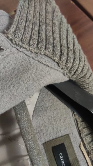 Cappotto Caractère Beige/Grigio