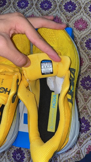 Zapatillas Hoka Amarillas Nuevas