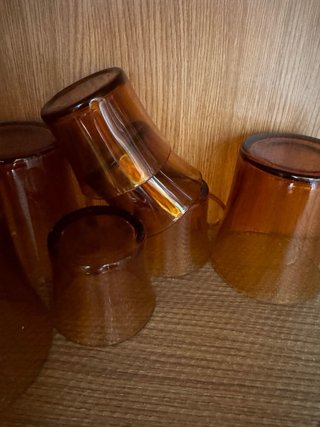 Vajilla Duralex Vidrio Marrón