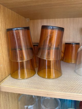 Vajilla Duralex Vidrio Marrón