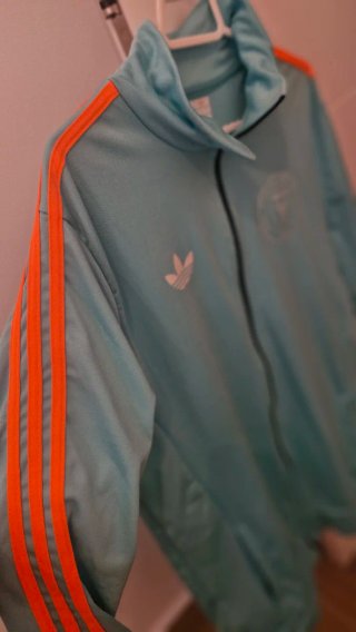 Sudadera Inter Miami Celeste y Naranja Talla L