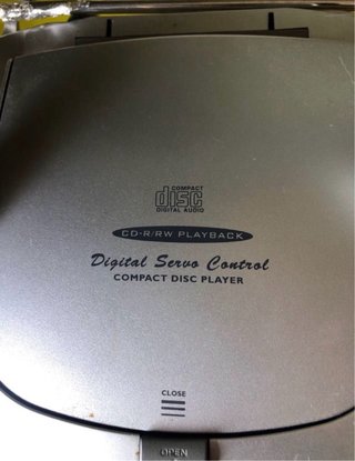 Radio CD Portátil Gris