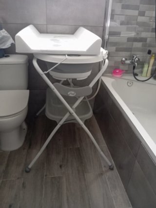 Bañera para bebé con soporte