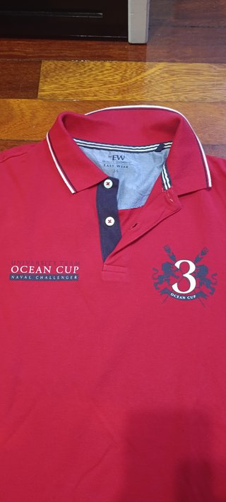 Polo Rojo Easy Wear