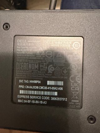 Dell WD19S DockStation (En garantía) +Caja Orginal