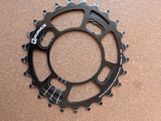 Conjunto Rotor Q-Rings Ovalados 38-25T 104-64BCD