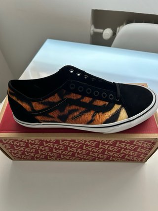 Vans Old Skool Talla 45 Naranja/Negro