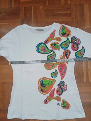 Camiseta Purificación García Algodón Multicolor
