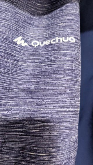 Cortavientos Quechua Talla L Azul/Morado