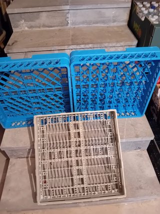 Bandejas para lavavajillas industriales