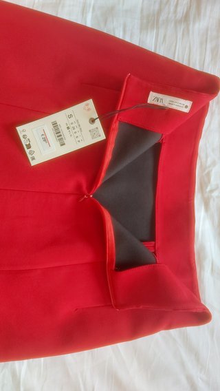 Falda corta Zara Woman Talla S