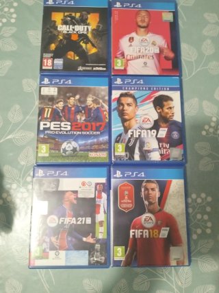 Juegos PS4: Call of Duty, FIFA, PES