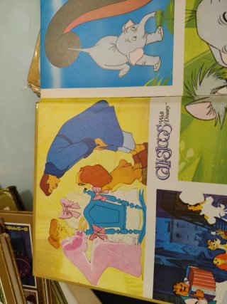 Lote de 6 tomos de peliculas de Walt Disney
