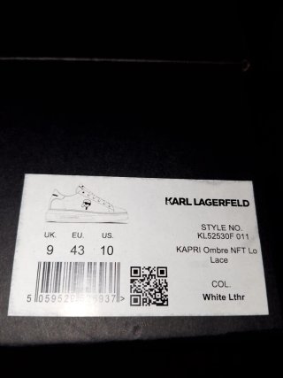 Zapatillas Karl Lagerfeld Blancas y Negras