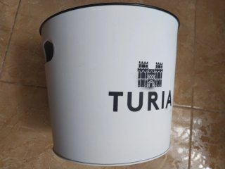 Cubitera Turia Blanca y Negra