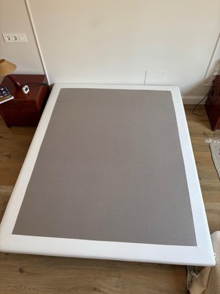 Base tapizada BT 20 blanco juego 6 patas