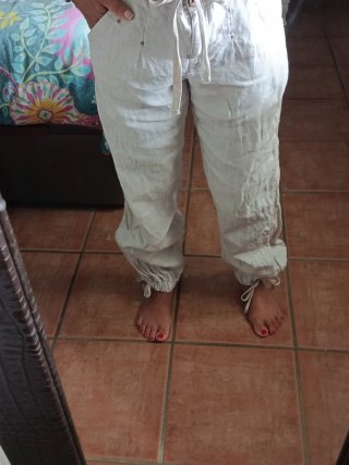 Lote pantalones premamá talla 38
