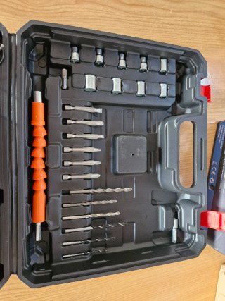 Taladro Atornillador Inalámbrico 21V + 2 Baterías