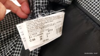 Pantalón Mango Suit Negro Pinza Doble