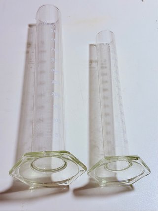 2 Probetas Simax Vidrio Pirex